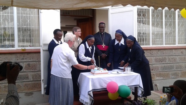 Cutting of cake