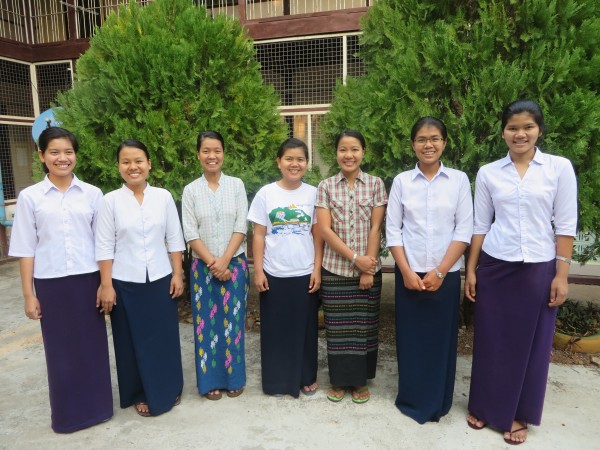 Postulants and novices in Myanmar