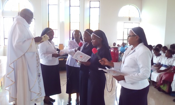 The first profession of Lilian and Sylvia in Kenya